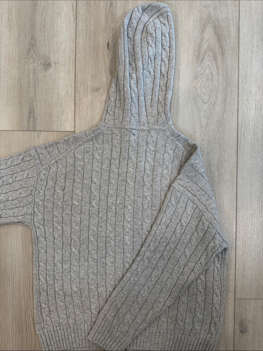 Sunday Best, Heather chrome zip hoodie size small - Picture 3 of 3